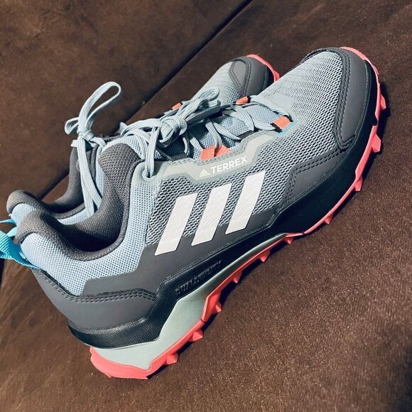 Adidas Women’s Terrex Ax4 Hiking Size 8 Black Pink Grey | GV7506 | Beautiful - Picture 7 of 10